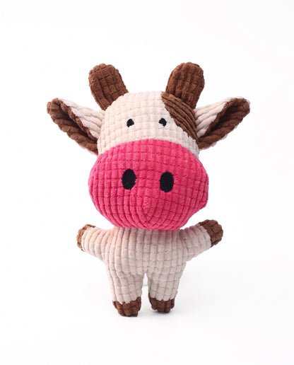 Moo Moo Cow Plush Dog Toy