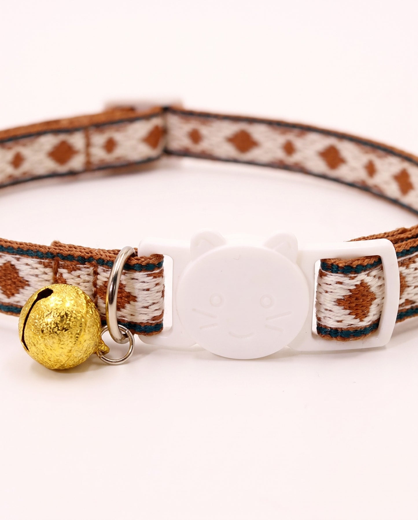 Elegant Pearl Lace Bow Pet Collar