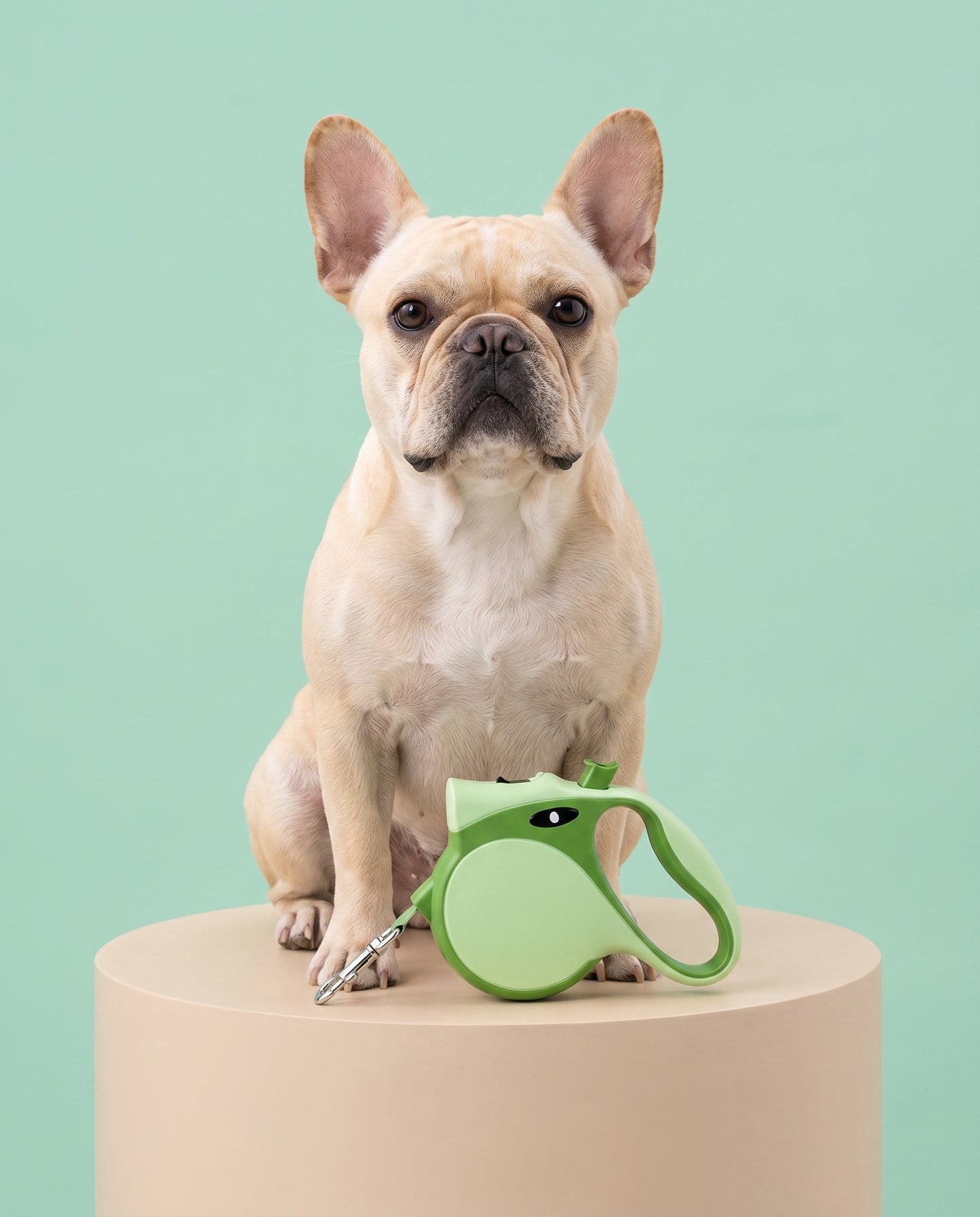 Fresh Green Retractable Dog Leash