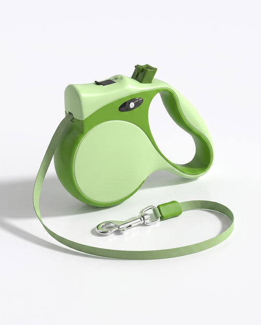 Fresh Green Retractable Dog Leash