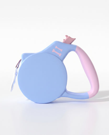 Pastel Paws Retractable Dog Leash