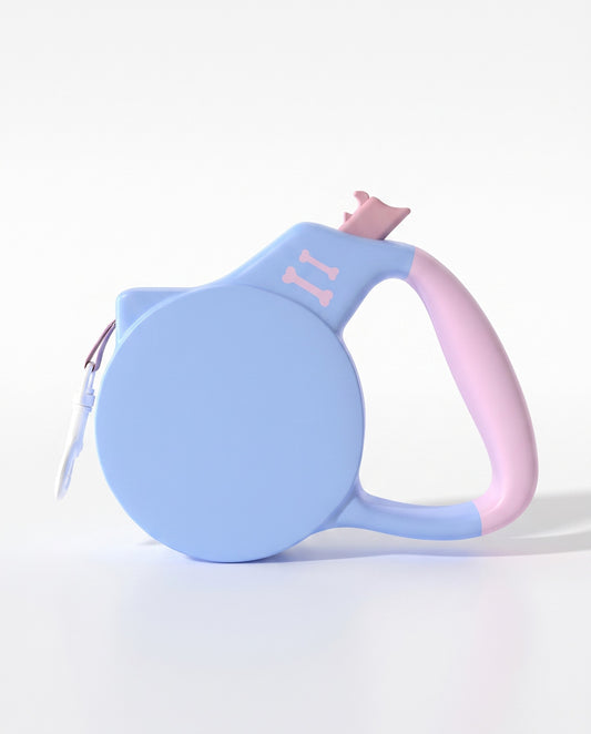 Pastel Paws Retractable Dog Leash