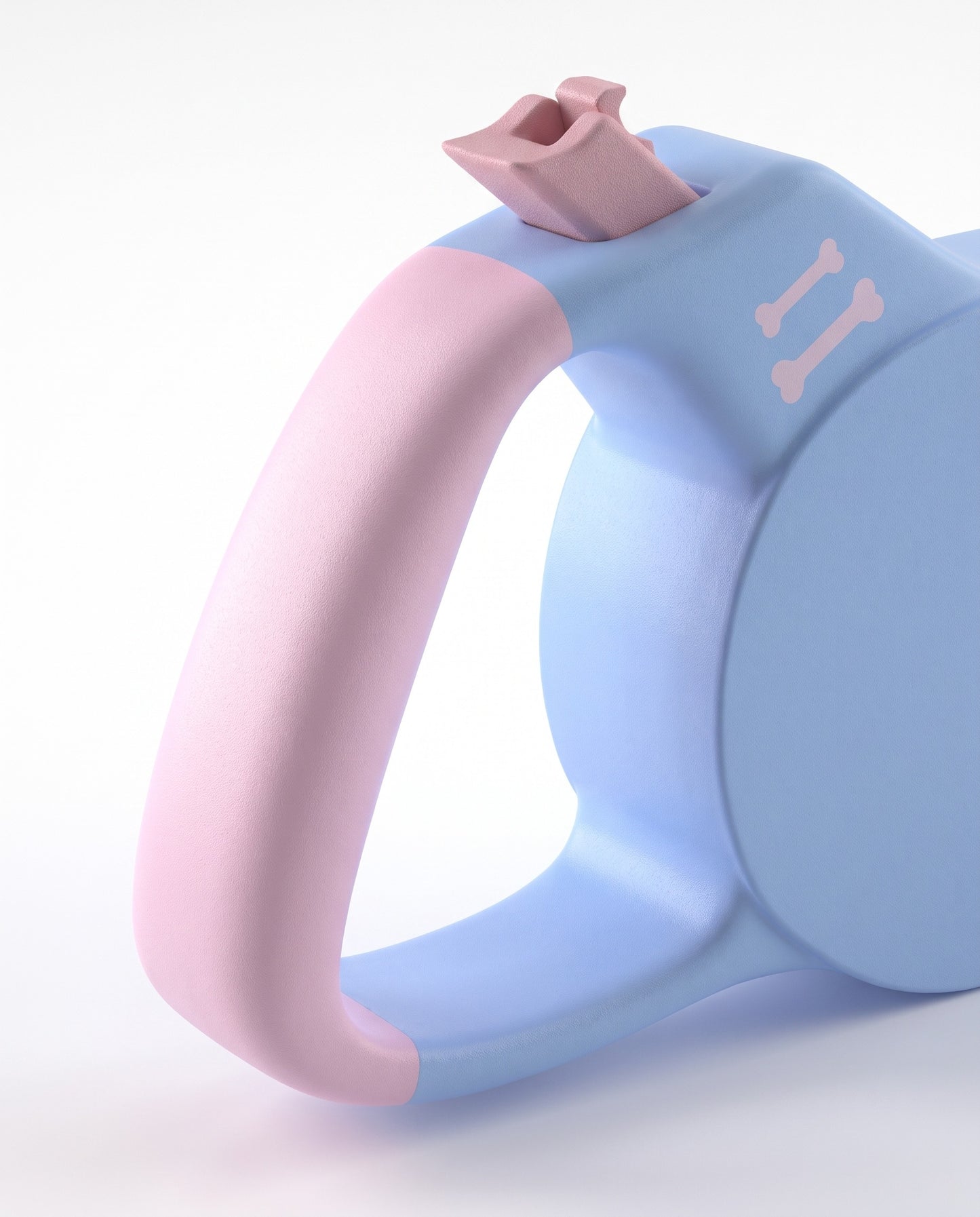 Pastel Paws Retractable Dog Leash