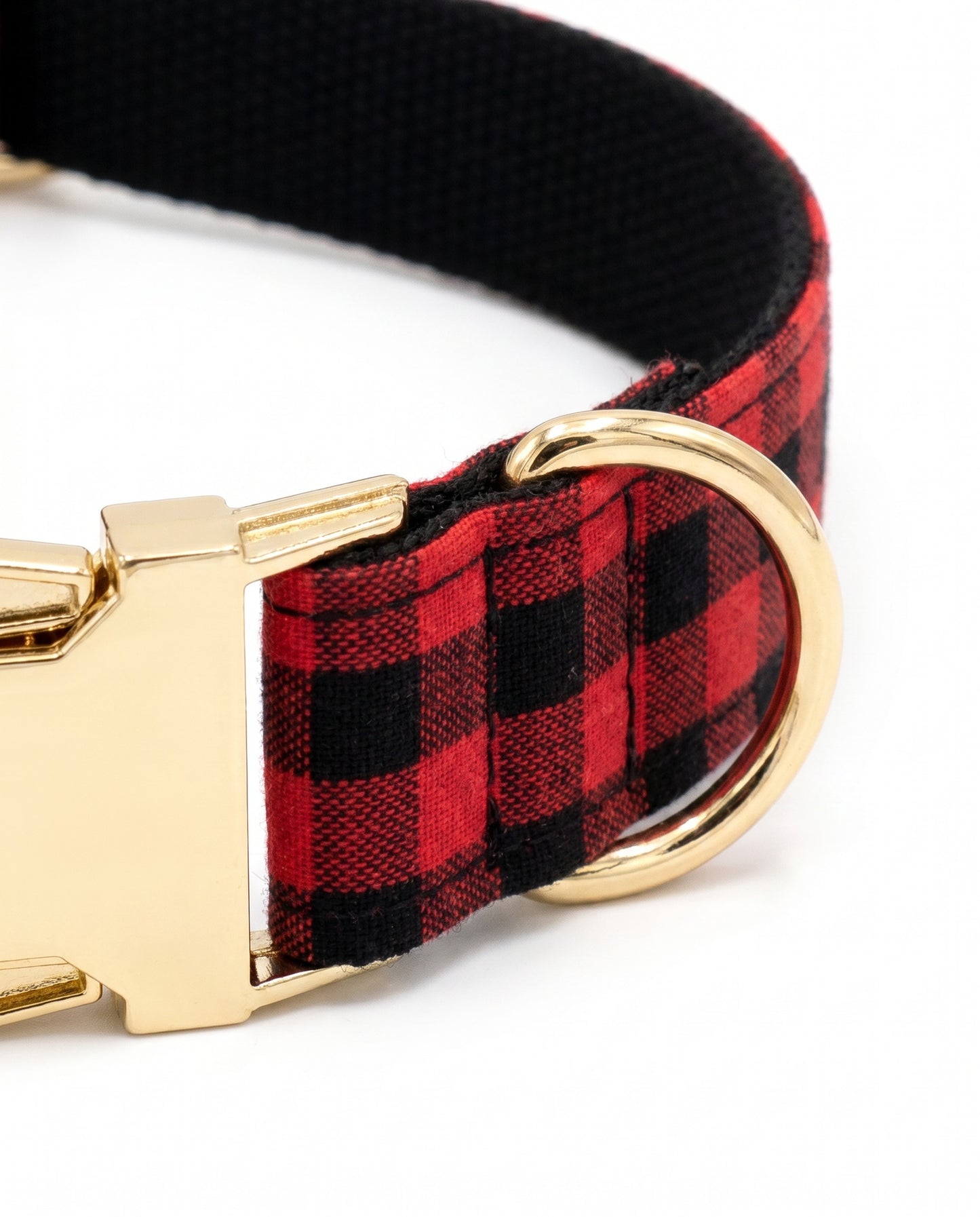 Lumberjack Love Buffalo Plaid Dog Collar