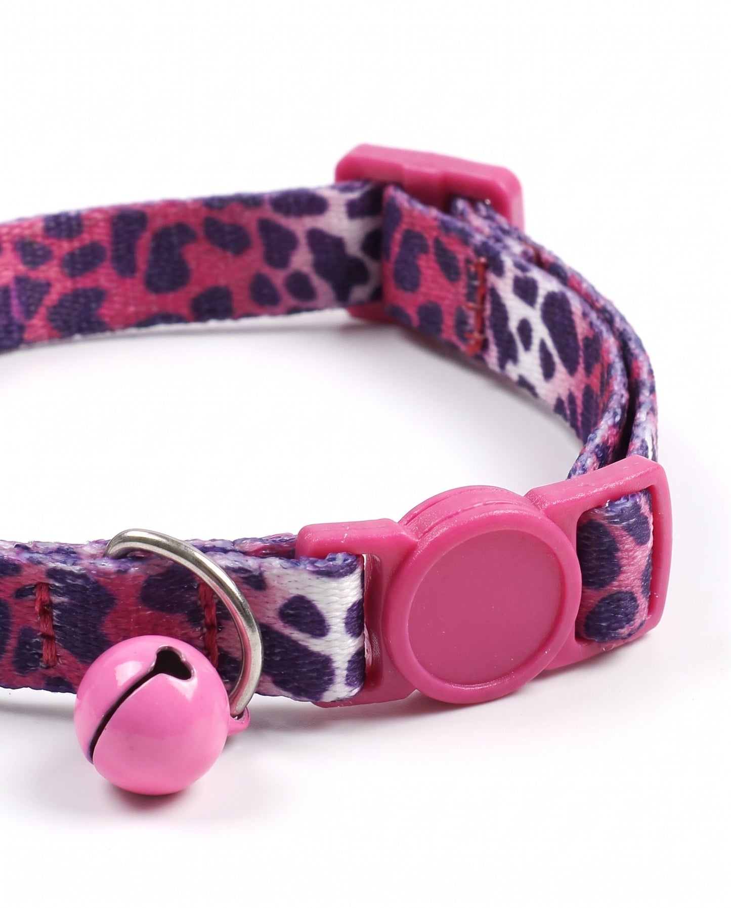 Wild Berry Leopard Cat Collar