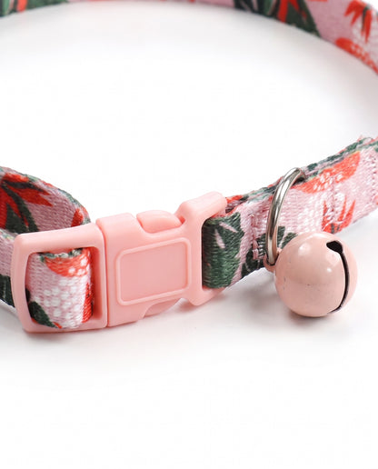 Tropical Paradise Floral Cat Collar