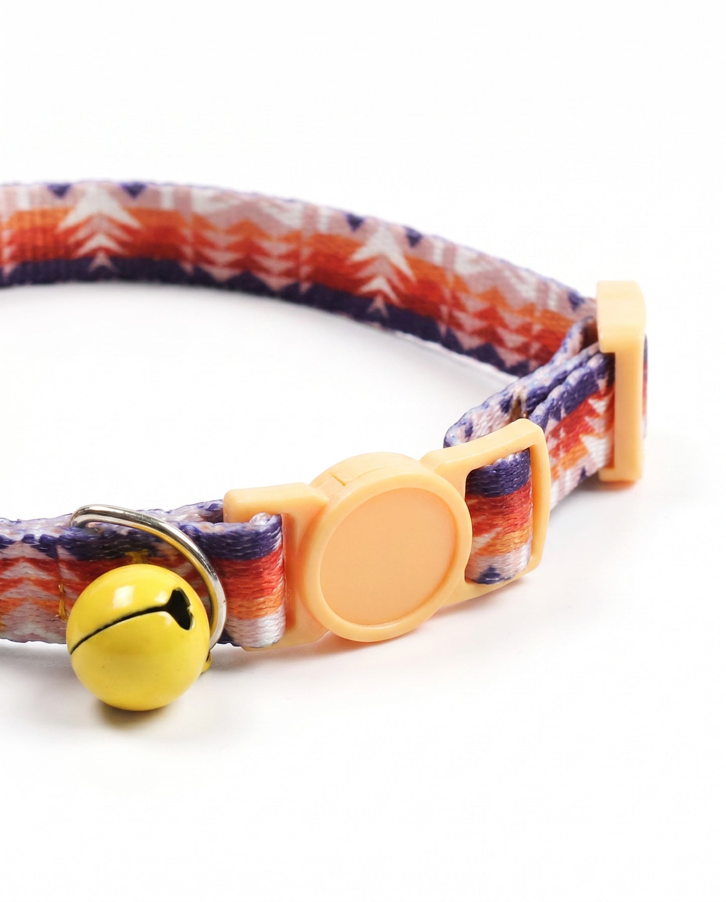 Desert Sunset Geometric Cat Collar