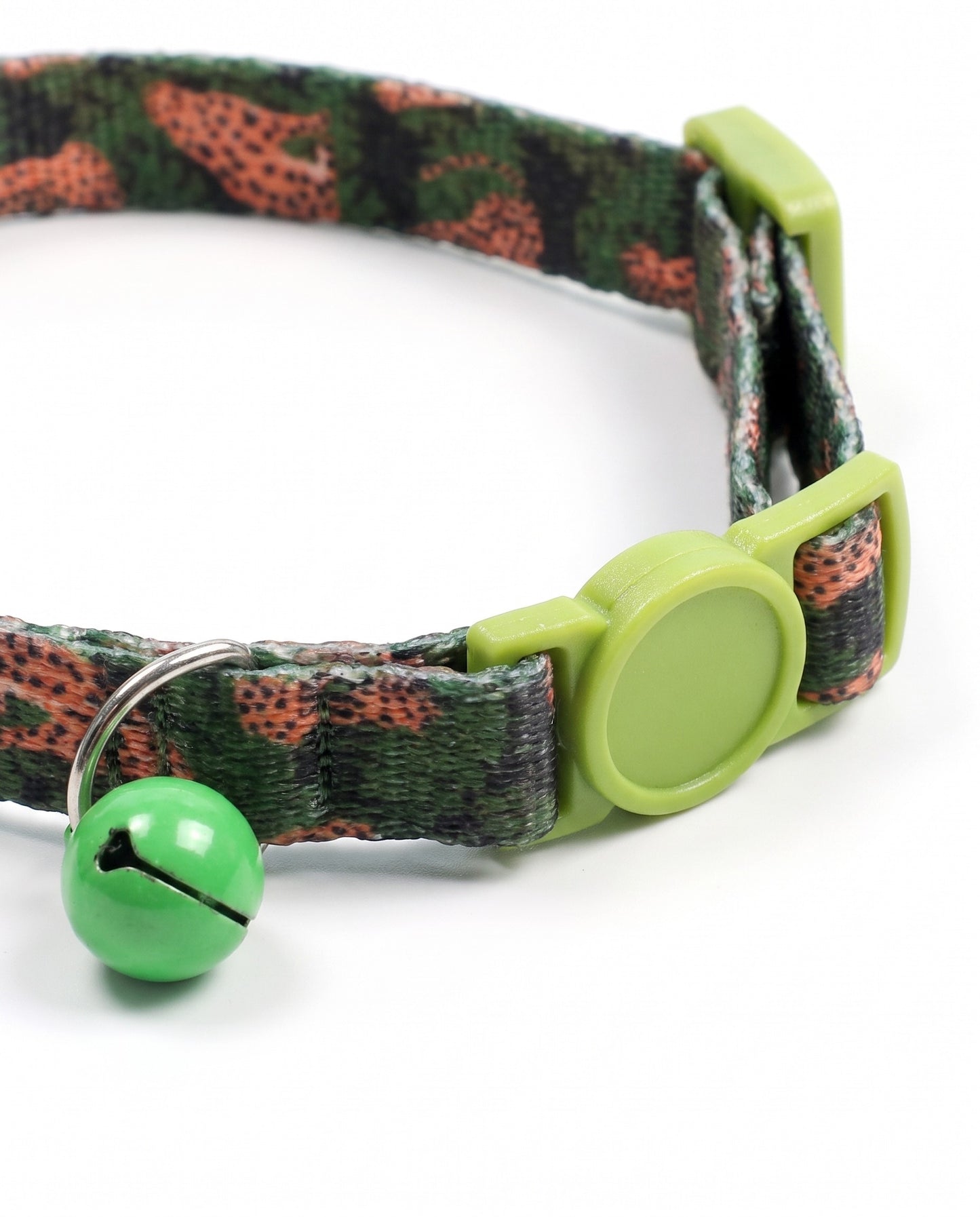 Jungle Camo Cheetah Cat Collar