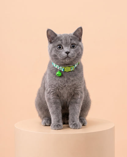 Desert Bloom Cactus Cat Collar