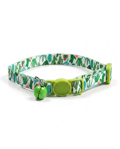 Desert Bloom Cactus Cat Collar