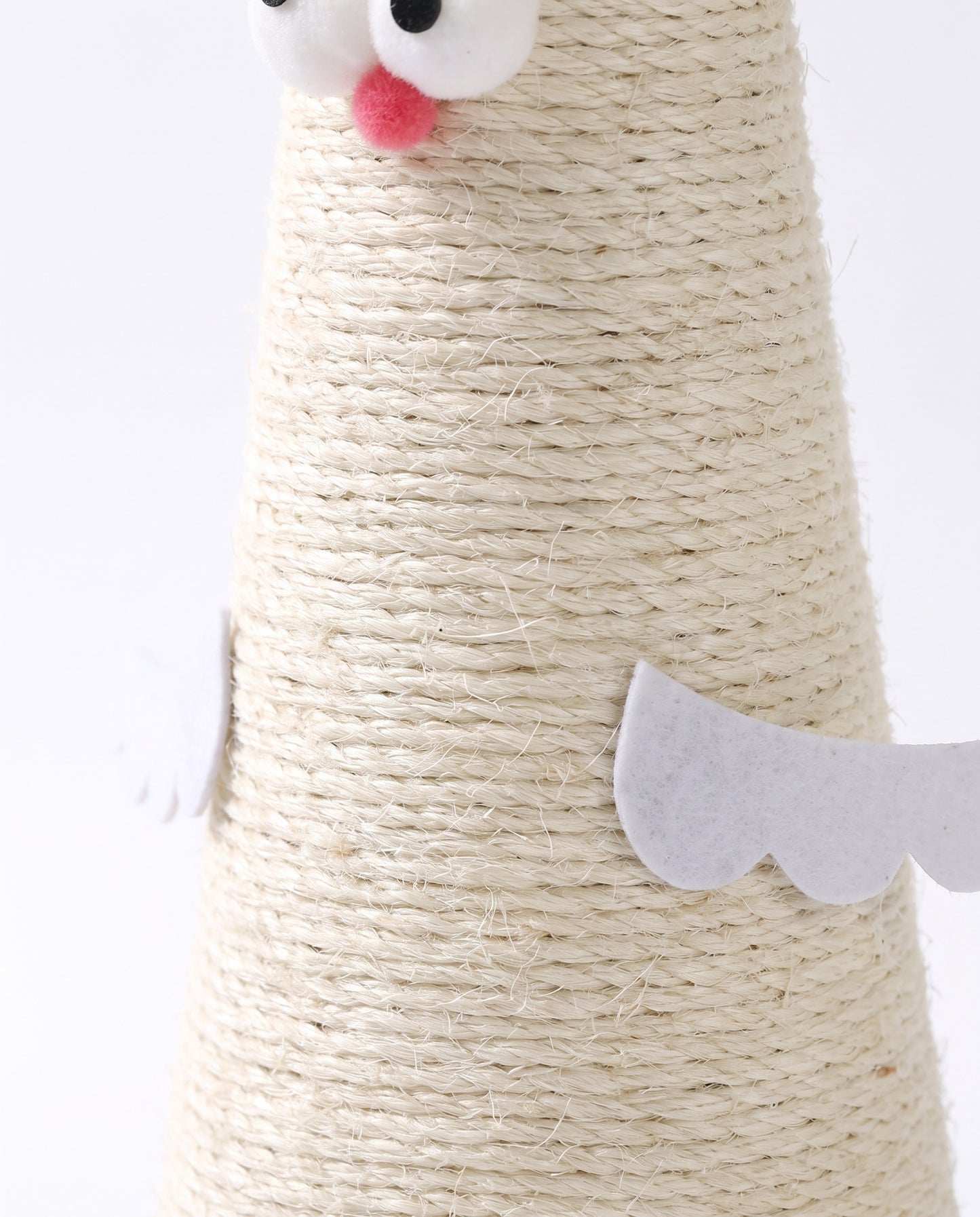 Funny Chicken Sisal Cat Scratching Post with Interactive Design