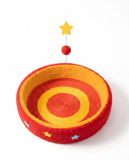 Starry Snuggle Scratch Bed