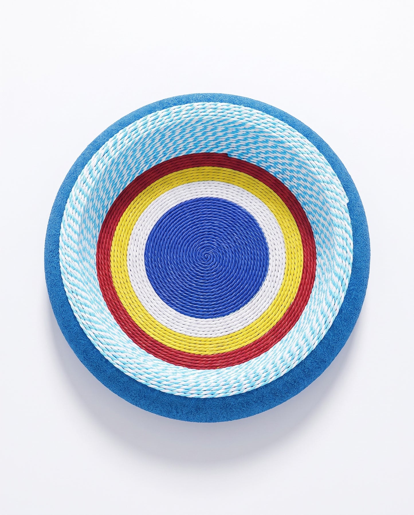 Sky Blue Rainbow Scratch Bowl