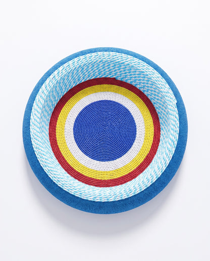 Sky Blue Rainbow Scratch Bowl