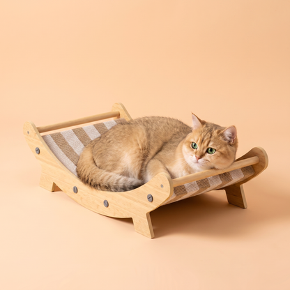 Sunny Snooze Cat Hammock Scratcher