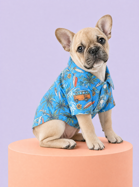 Surf Adventure Hawaiian Pet Shirt