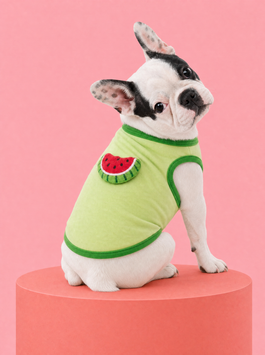 Watermelon Pop Plush Pet Tank