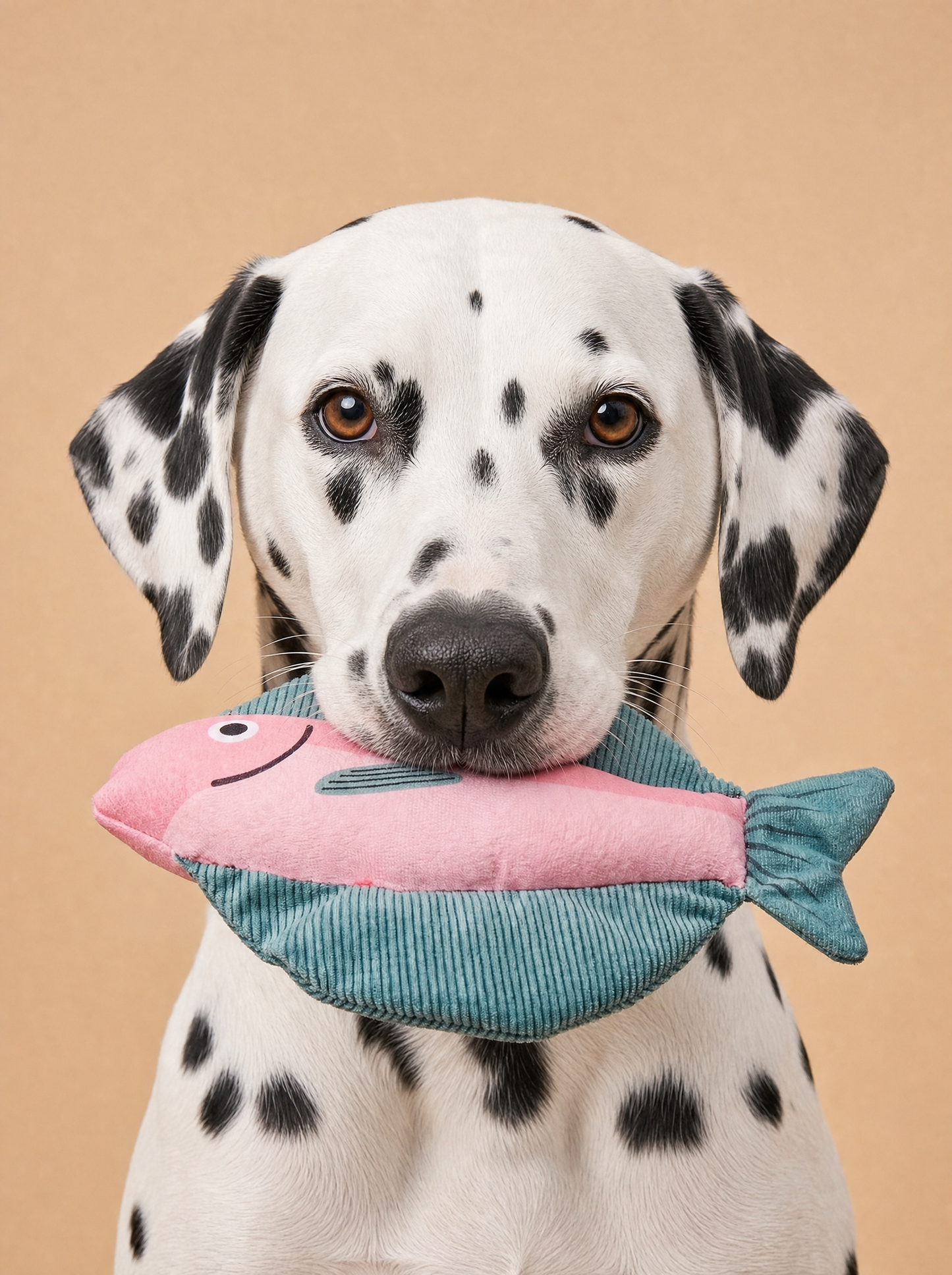Happy Fish Crinkle Plush Toy