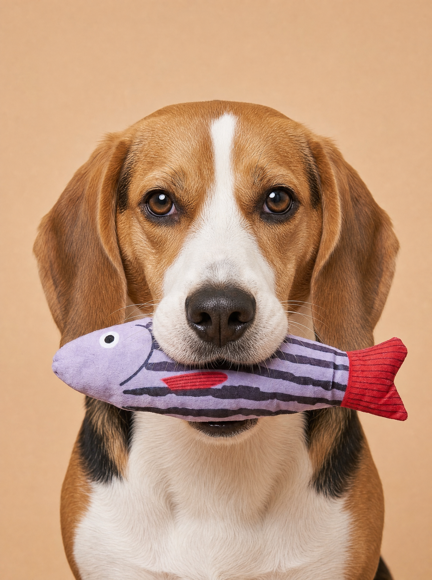 Purple Fishy Plush Toy