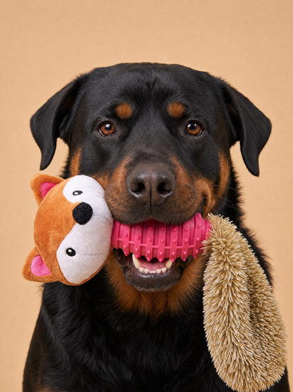 Foxy Brush Chew Toy