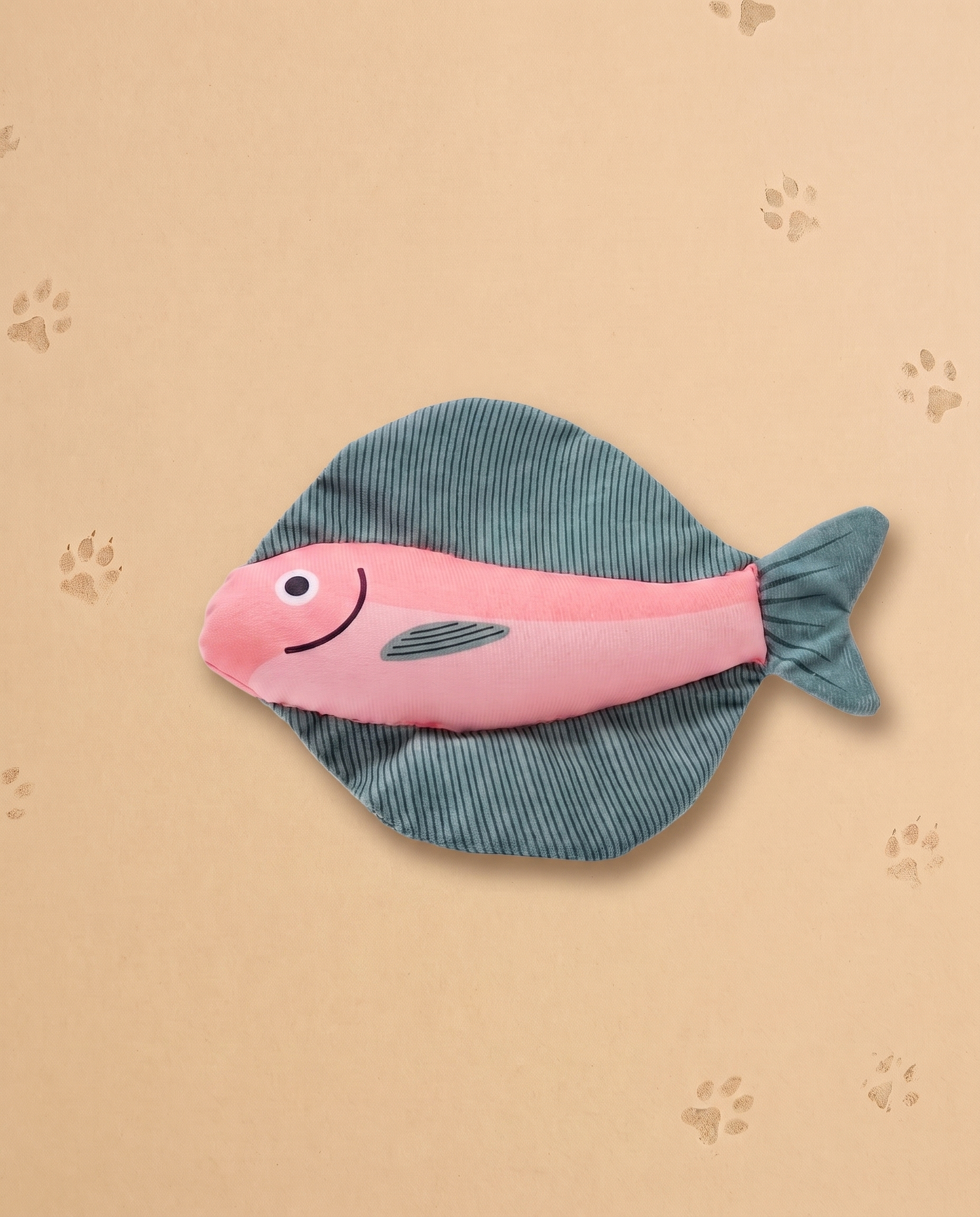 Happy Fish Crinkle Plush Toy