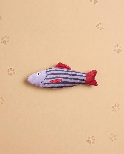 Purple Fishy Plush Toy