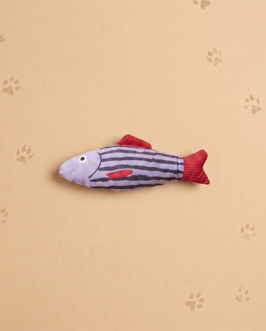 Purple Fishy Plush Toy