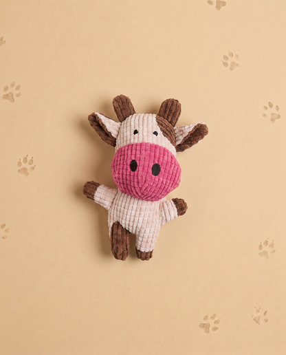 Moo Moo Cow Plush Dog Toy