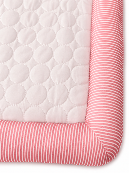 Blush Stripe Puppy Lounger