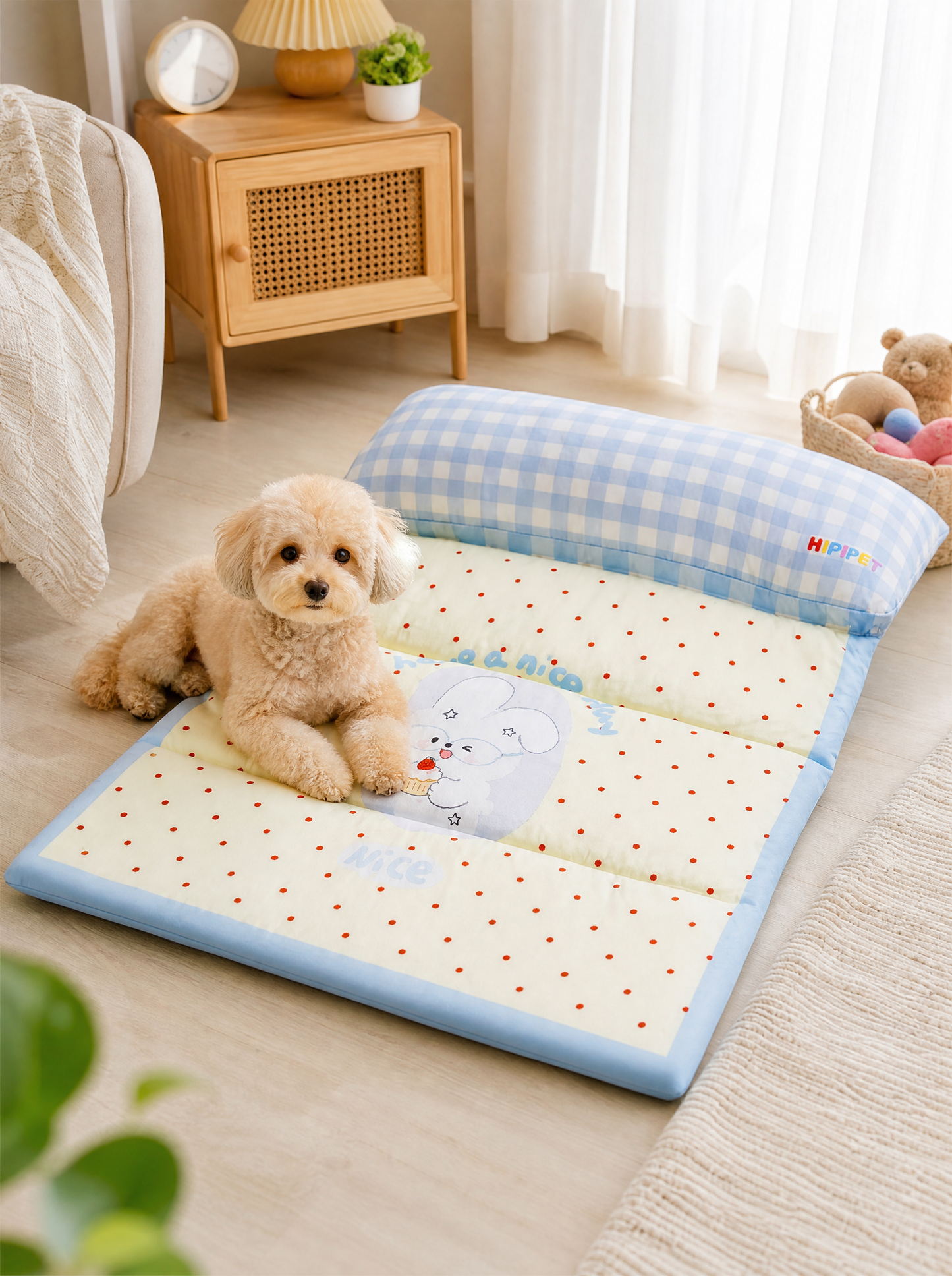Blueberry Picnic Nap Mat
