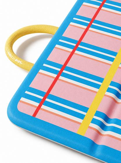 Rainbow Stripe Pup Mat