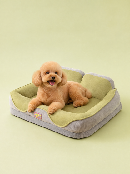 Soft Sage Snuggle Sofa