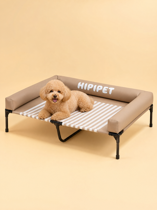 Sandy Stripe Lounge Cot