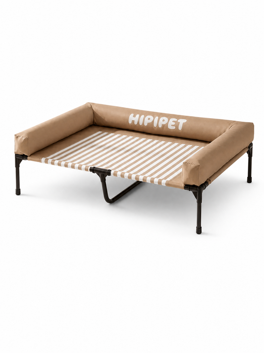 Sandy Stripe Lounge Cot
