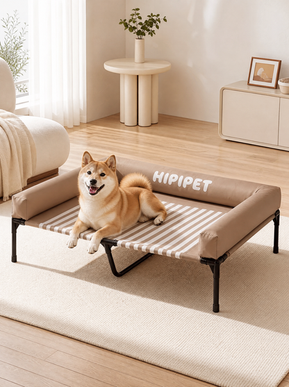 Sandy Stripe Lounge Cot