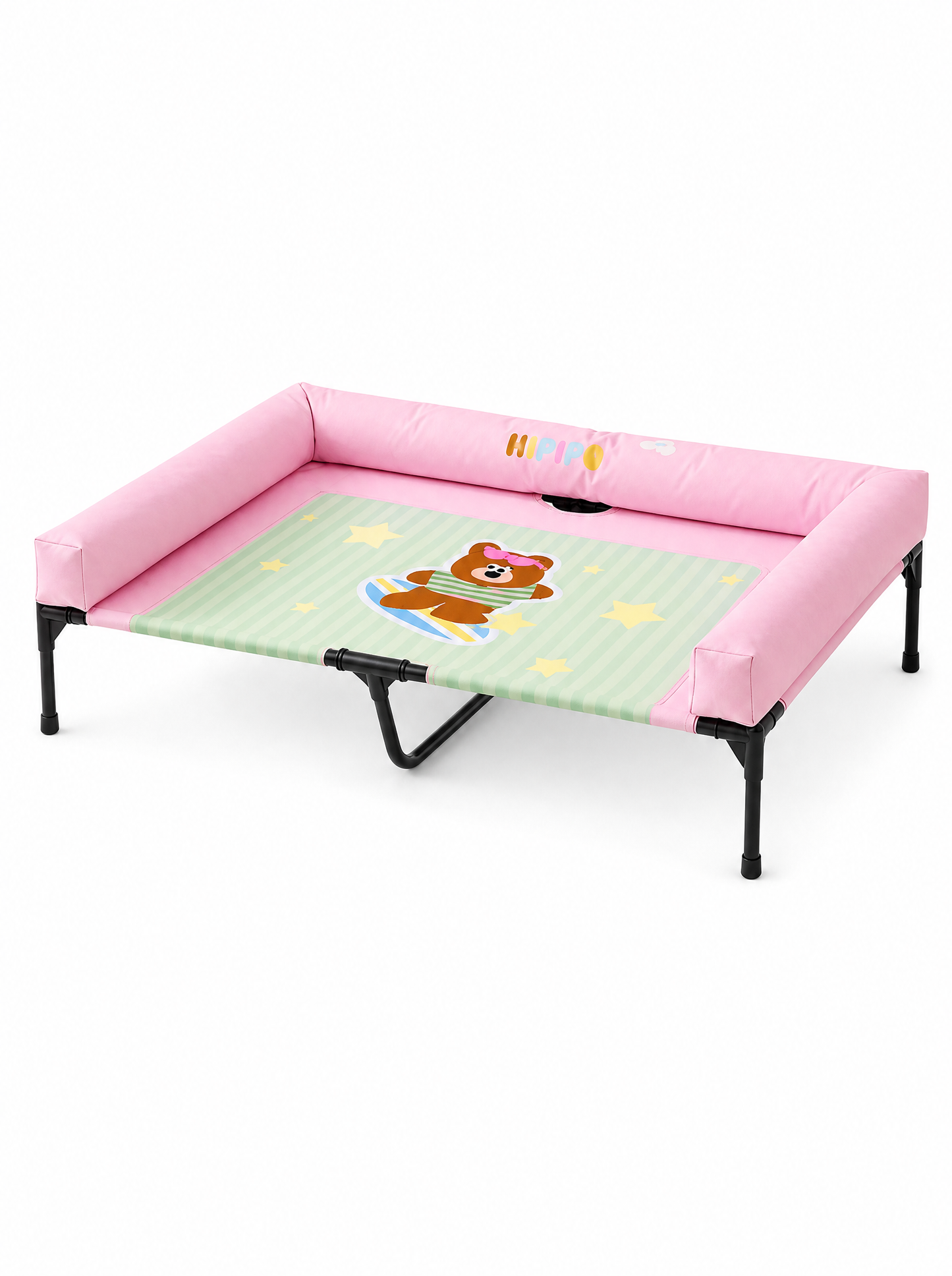 Pink Bear Dream Cot