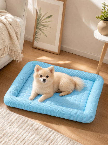 Baby Blue Puppy Lounger